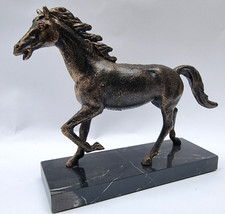 Pferd skulptur gusseisen - pferd,