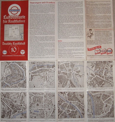 Esso standard luftbildkarte - standard,