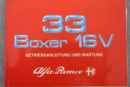 Alfa romeo boxer 16v - alfa,