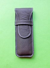 Stifte Etui aus Leder  15 x 6