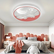 LED Stern Mond Deckenleuchte Kinder Deckenlampe Mit Fernbedienung Schlafzimmer