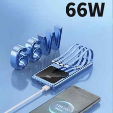 10000mAh Power Bank 66W Super Fast Charging Tragbares Telefon Ladegerät