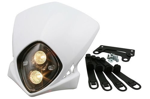 Lichtmaske enduro duke blanc - lichtmaske,