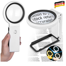 Faltbare Lupe 10x mit Ständer