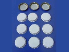 Kronkorken Weiss 26mm neu neue Kronenkorken Bier selber brauen Hobbybrauer