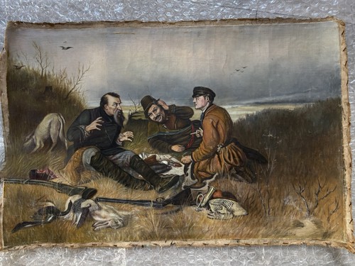 Alte ölgemälde auf leinwand - alte,
