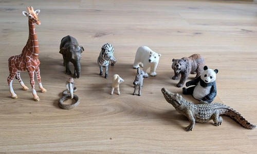 Schleich tiere konvolut - 10,