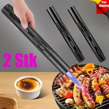 2 Stück Sturmfeuerzeug Stabfeuerzeug - Feuerzeug - Gasfeuerzeug - Kaminfeuerzeug