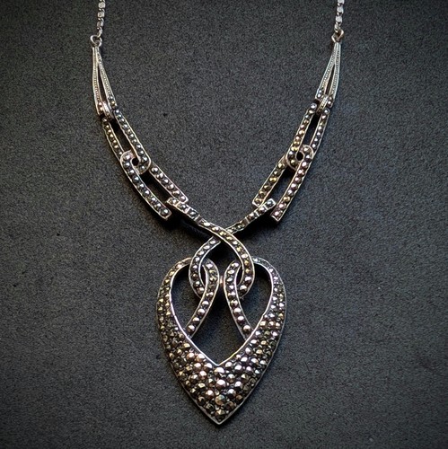 Collier kette art deco - kette,