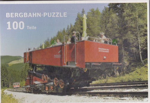 Bergbahn puzzle 100 teile - bergbahn,