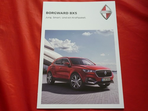 Borgward bx5 prospekt brochure - borgward,