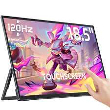 UPERFECT Tragbarer Monitor 1920*1080 18,5 Zoll 120Hz Touch Screen Gaming Display