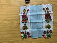 Taschentuch mit Sternzeichen Zwilling