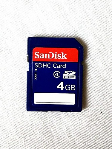 Sandisk sdhc 4gb speicherkarte - sandisk,