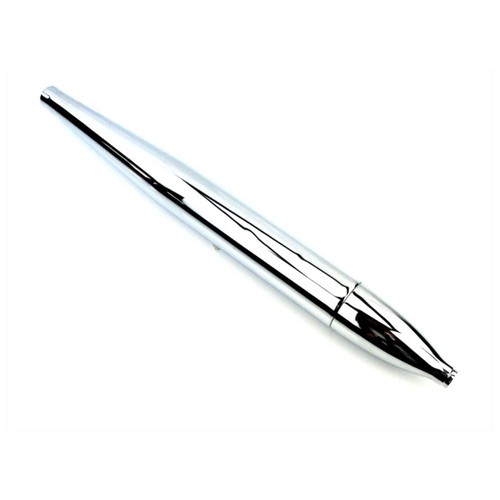 Auspuff chrom zigarrenform - auspuff,