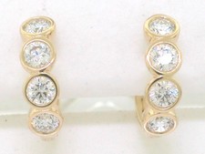 Brillant Creolen 750 Gelbgold