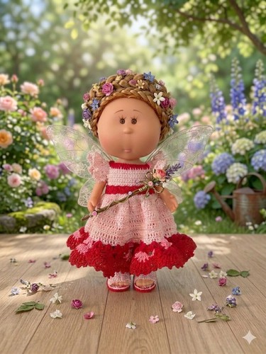 Puppenkleid und schuhe - und,