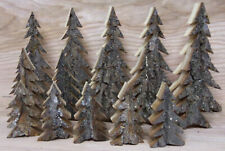 Rindenbäume Lindenholz, Weihnachtsdeko, Dekoration, Holzbaum, Weihnachten,Advent