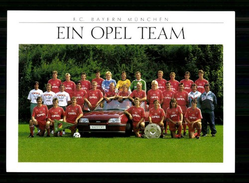 Original mannschaftskarte - original,