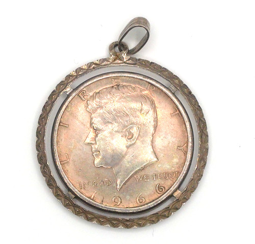 Kennedy half dollar münze - half,