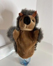 Flauschiger Igel als Handpuppe – der sanfteste Stachelfreund der Welt!
