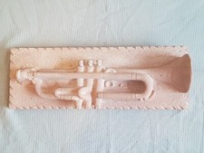 Skulptur Sandstein Figur Trompete Kunst Unikat Einzelstück Handarbeit top