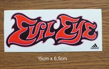 Alter Sticker Aufkleber Adidas Sport Evil Eye