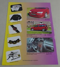 Prospekt / Broschüre Musketier Tuning Citroen Berlingo 