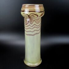 Erwin Eisch Glas Vase signiert Handarbeit Vintage German Art Glass Vase 70s 80s