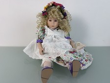 Künstlerpuppe Sammler Porzellan Puppe 52 cm Top Zustand Siehe Foto   