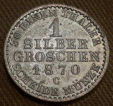 Preussen 1 Silbergroschen 1870