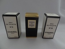 Chanel  4 ml EdT   Coco,  No 5,   No 19   Parfum Miniaturen