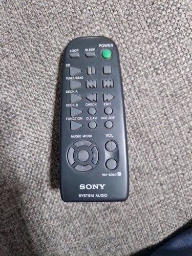 Original sony sd50 - original, rm-sd50