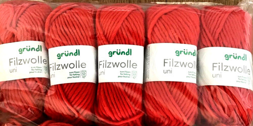Filzwolle uni - (kg/48€),