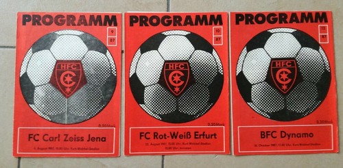 Hfc chemie halle programmhefte - halle,