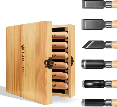 Teiliges stechbeitel set - 6-teiliges, stechbeitel-set