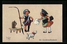Künstler-AK Arthur Thiele