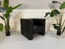 Brühl Visavis Leder Schwarz Sessel Fernsehsessel Sippold Polstersessel Fauteuil