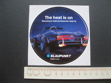 BLAUPUNKT The heat is on Woodstock SQR 88/Nashville Sticker Aufkleber Werbung
