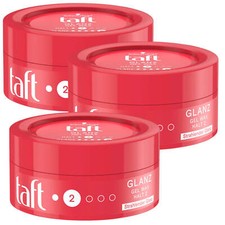 3x 75ml taft Glanz Gel Wax