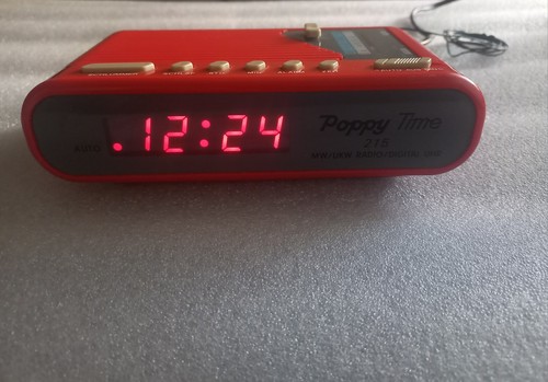 Radiowecker rot poppy time - rot, 215