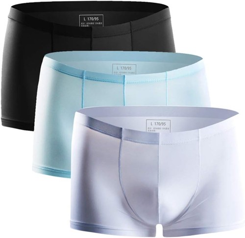 Boxershorts herren eis - boxershorts, eis-seide
