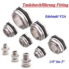 Trinkwasser Tankdurchführung