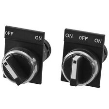 Einbau Drehschalter 22mm Schalter rastend Hauptschalter Gehäuse Wendeschalter