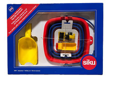 Siku     7099 Urlaubsset    "faltbarer Eimer, Schaufel, Straßenwalze,