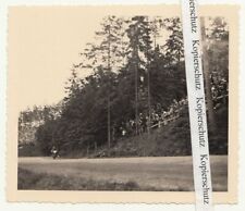 Foto Rennfahrer Bullus Motorrad Lückendorfer Bergrennen 1932    F2550