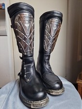 Mad Max 1 Alpinestar Motocross-Stiefel  Supervictory Schwarz KULT VINTAGE