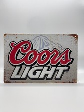 Blechschild Coors Light