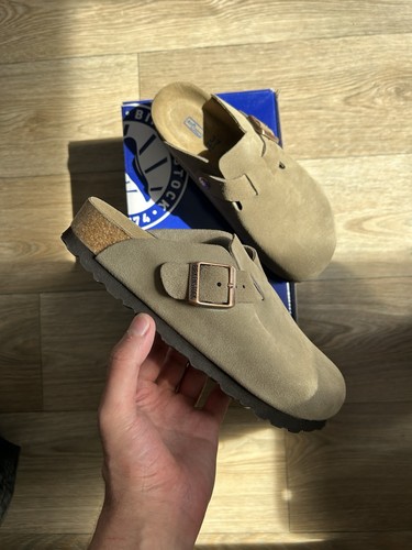 Birkenstock boston taupe - birkenstock,