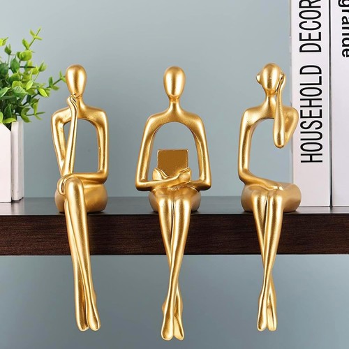 3er set sitzende figur - 3er,